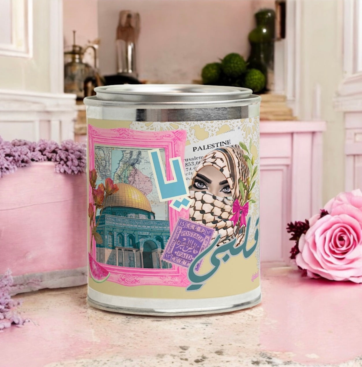 [Mirage N°2 Palestine] Bougie Parfumée Candle 454g