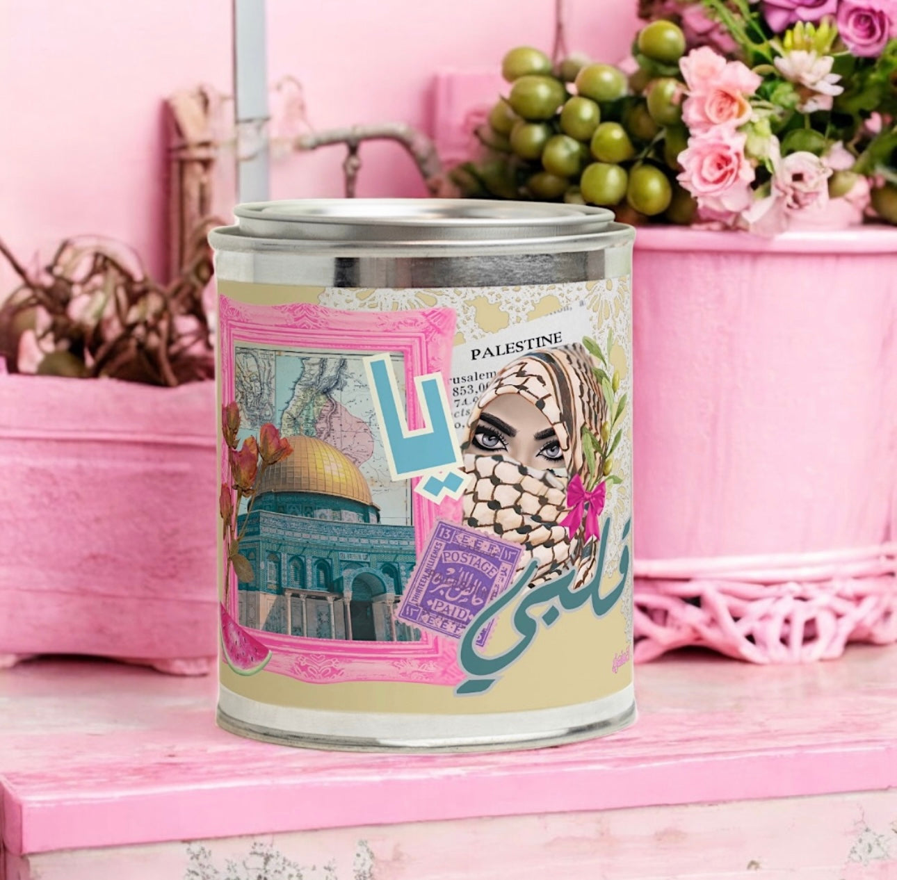 [Mirage N°2 Palestine] Bougie Parfumée Candle 454g
