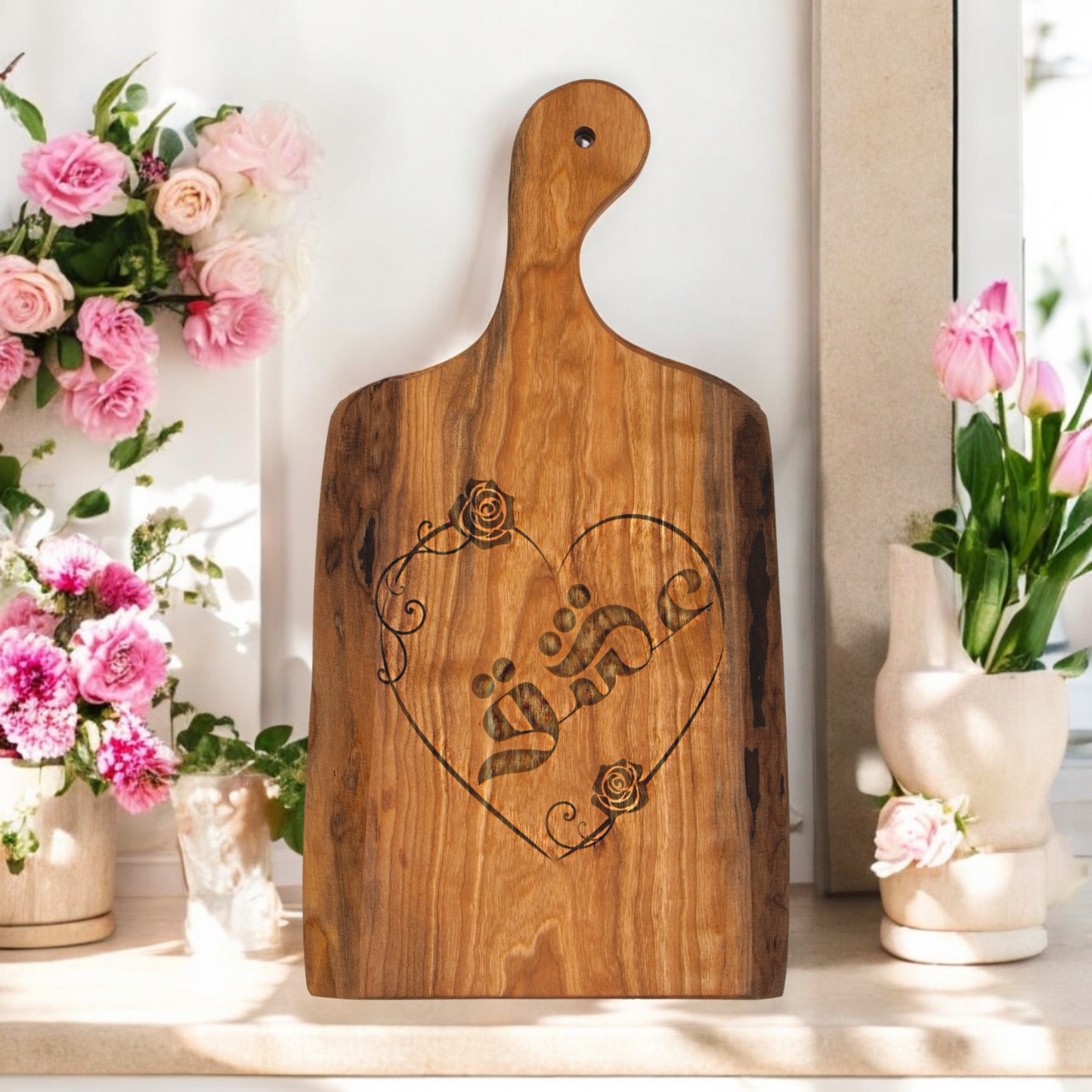 Charcuterie Artisan Natural Olive Board [Adore]