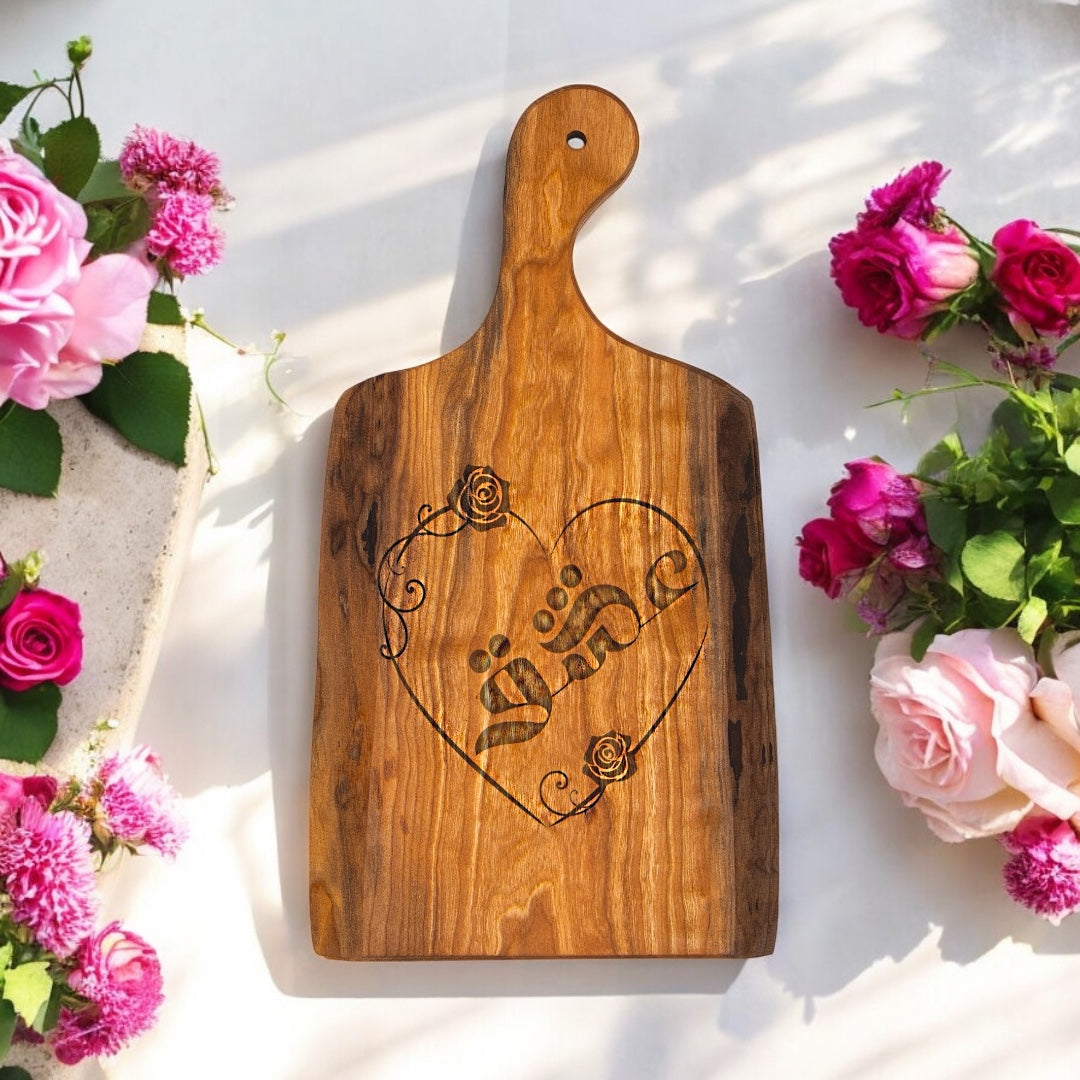 Charcuterie Artisan Natural Olive Board [Adore]