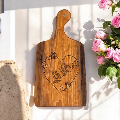 Charcuterie Artisan Natural Olive Board [Desire]