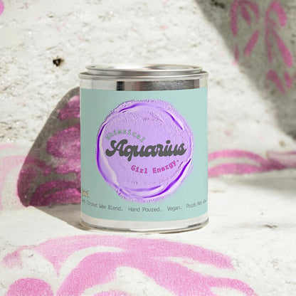 Zodiac [Aquarius] Bougie Parfumée Candle 454g