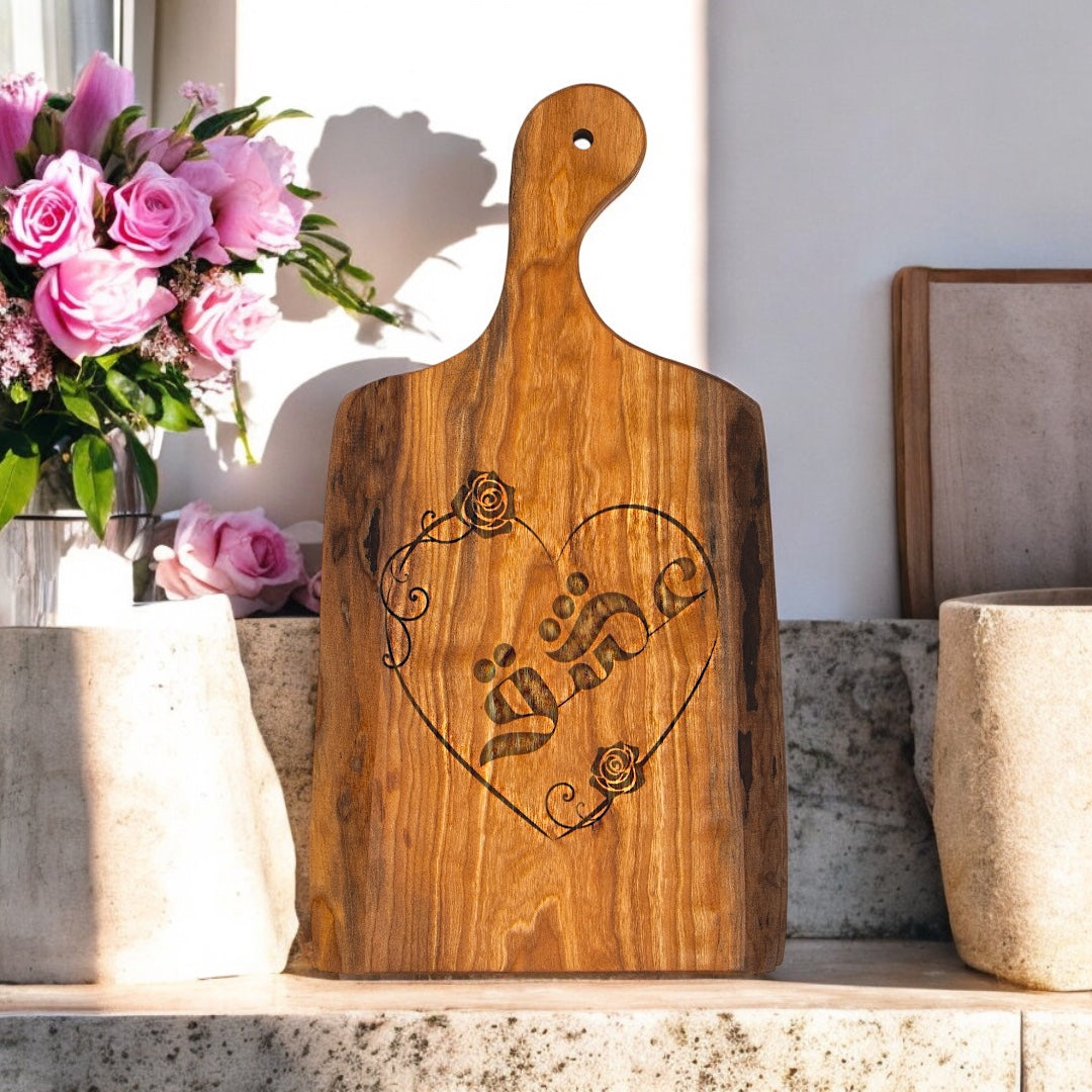 Charcuterie Artisan Natural Olive Board [Adore]