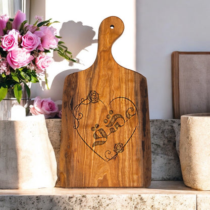 Charcuterie Artisan Natural Olive Board [Adore]