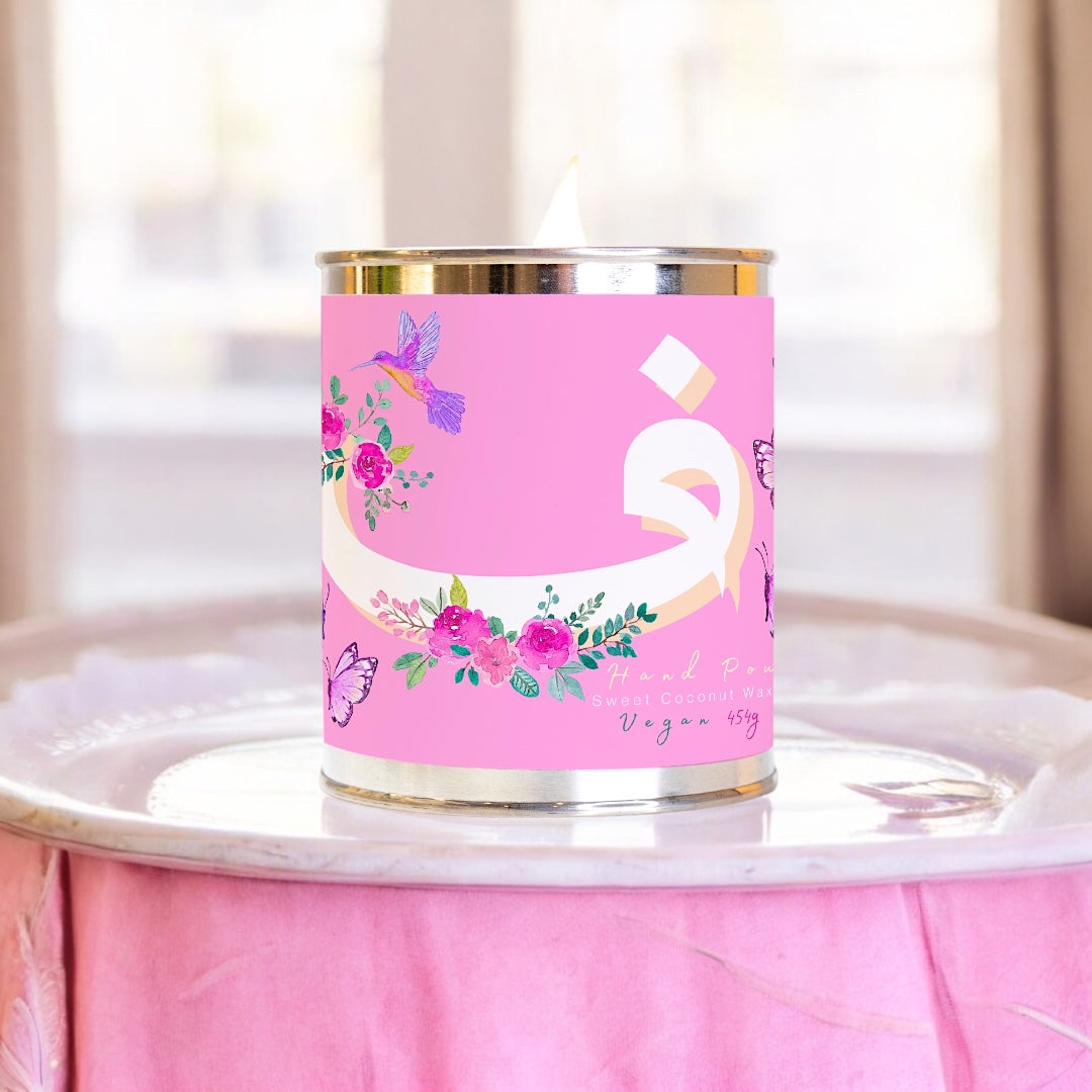 Monogram Letter [F] Bougie Parfumée Candle 454g