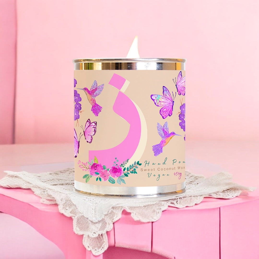 Monogram Letter [Z] Bougie Parfumée Candle 454g