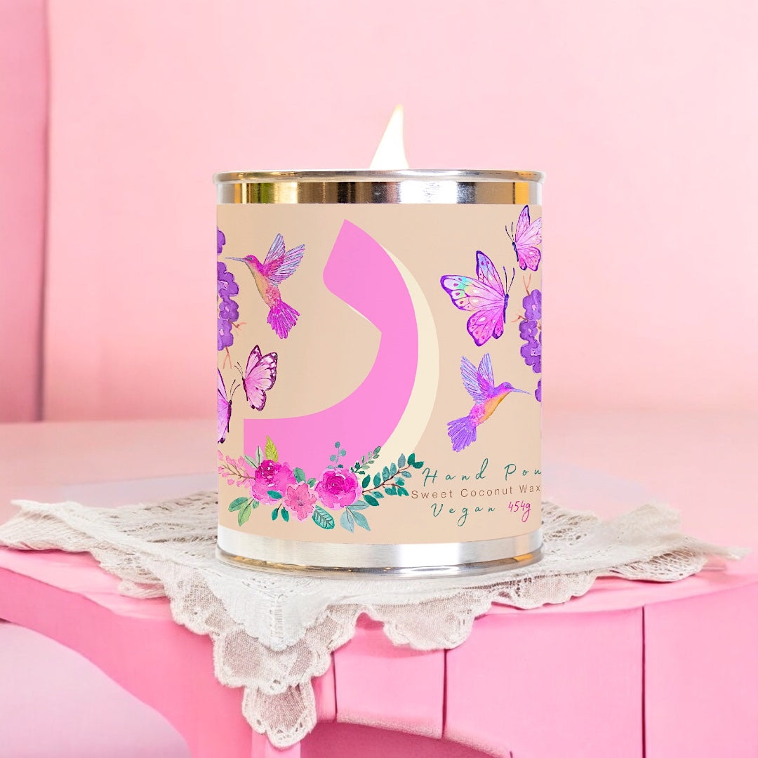 Monogram Letter [R] Bougie Parfumée Candle 454g