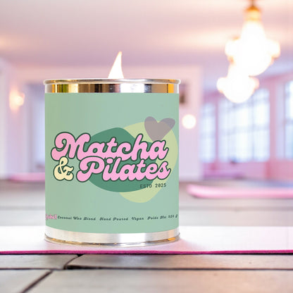 [Matcha & Pilates N°1] Bougie Parfumée Candle 454g