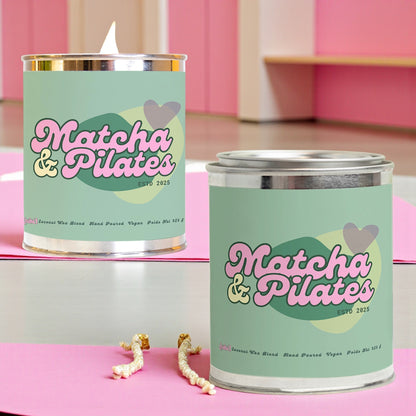 [Matcha & Pilates N°1] Bougie Parfumée Candle 454g
