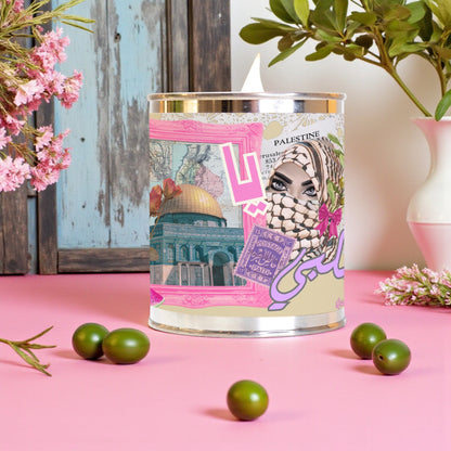 [Mirage N°2 Palestine] Bougie Parfumée Candle 454g
