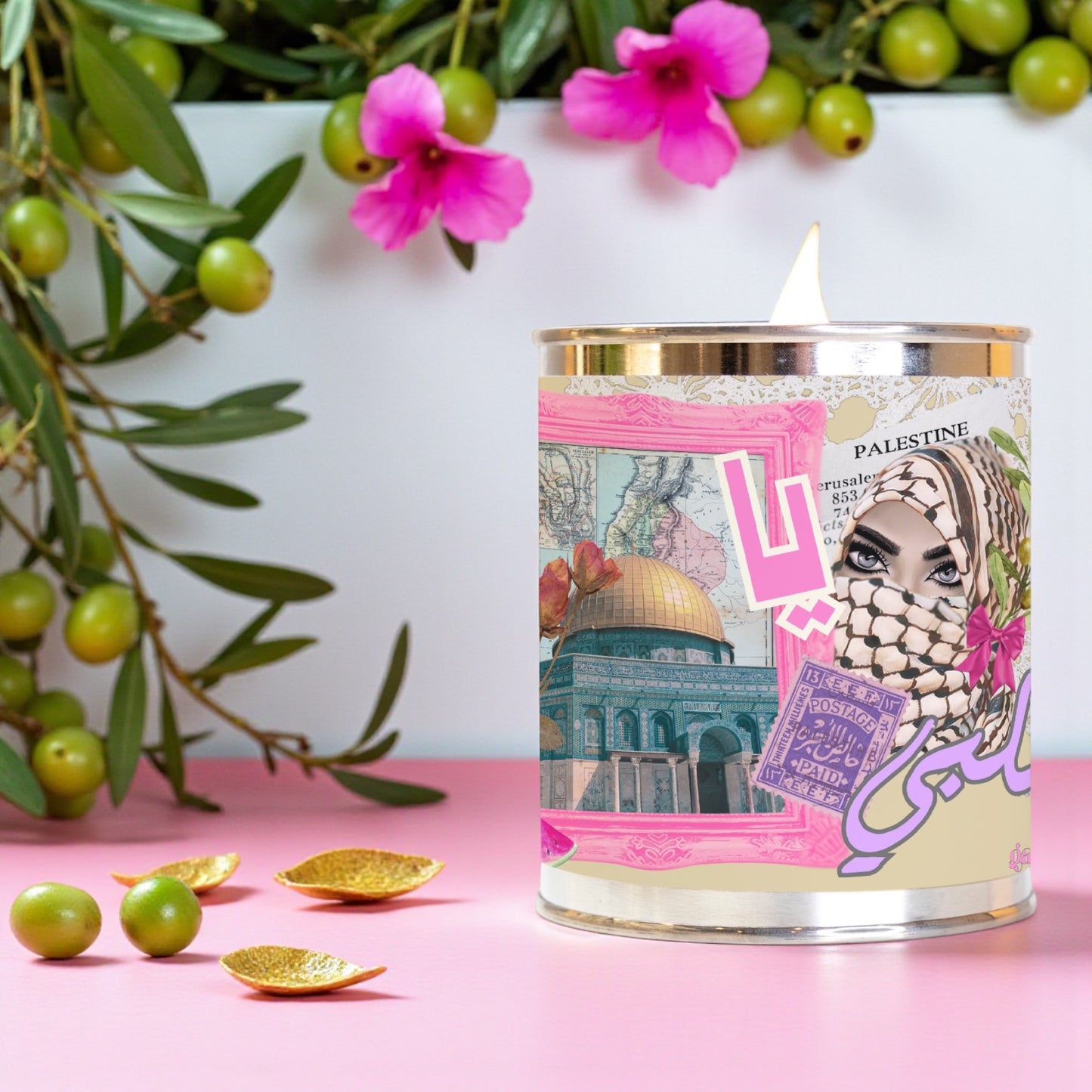 [Mirage N°1 Palestine] Bougie Parfumée Candle 454g