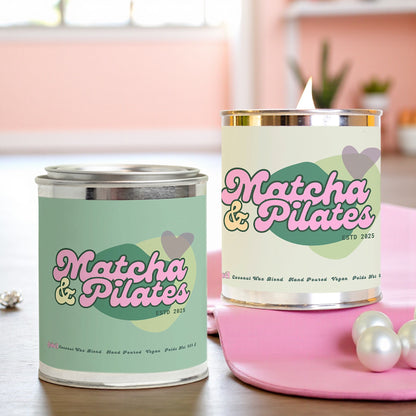 [Matcha & Pilates N°2] Bougie Parfumée Candle 454g